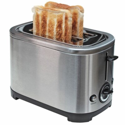 Outdoor Revolution Camping Wohnwagen Deluxe niedrige Wattleistung 2 Scheiben Toaster - 600-700W