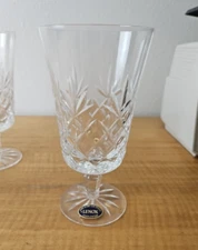 LENOX "Charleston" iced tea glass  6 3/4" hand blown lead crystal