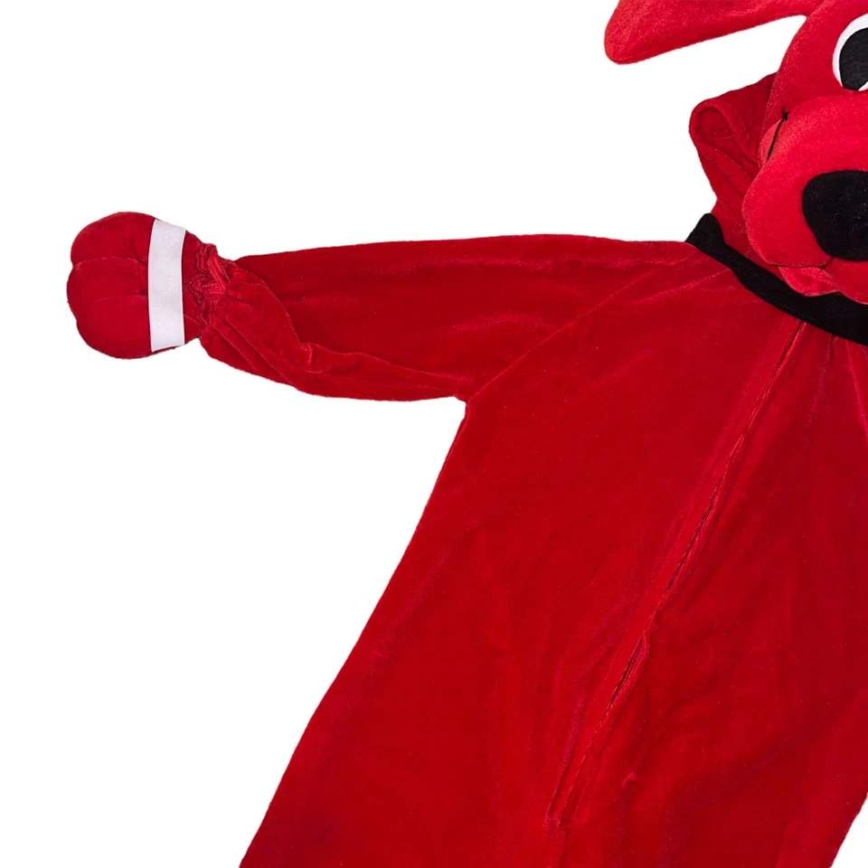 Рубины Clifford большой красный собаки костюм мальчиков девочек маленький унисекс плюшевый искусственный бархат - Изображение 3 из 4