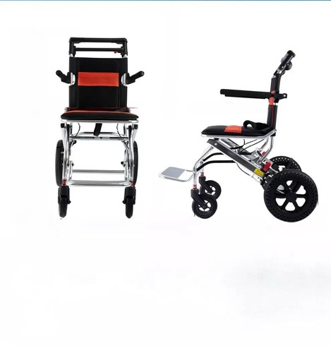 ByteTecpeak Lightweight Rollstühle, Outdoor Wheelchair, Faltbar und Leicht