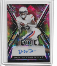 2023 Leaf Exotic Football Cards Checklist 20
