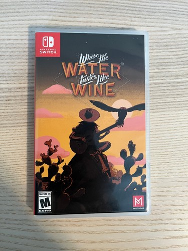 Where The Water Tastes Like Wine - Nintendo Switch - Limited Run Games - Like Ne - Afbeelding 1 van 3