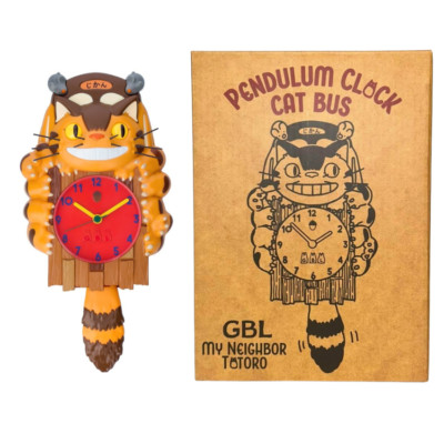 Studio Ghibli Pendel Wanduhr Mein Nachbar Totoro Catbus Benelic Cat Japan