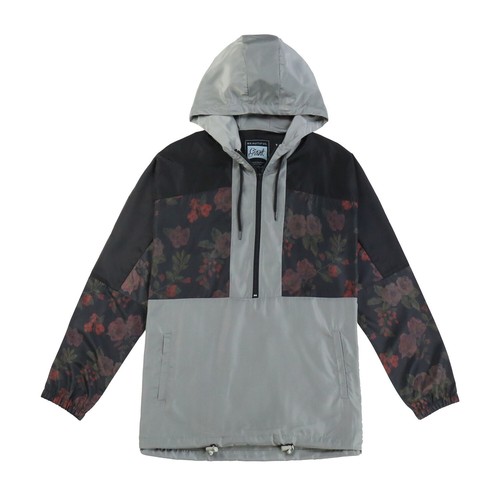 Mens Lightweight Windbreaker Jacket Hooded Zip Up Colorblock Casual Outdoor Coat