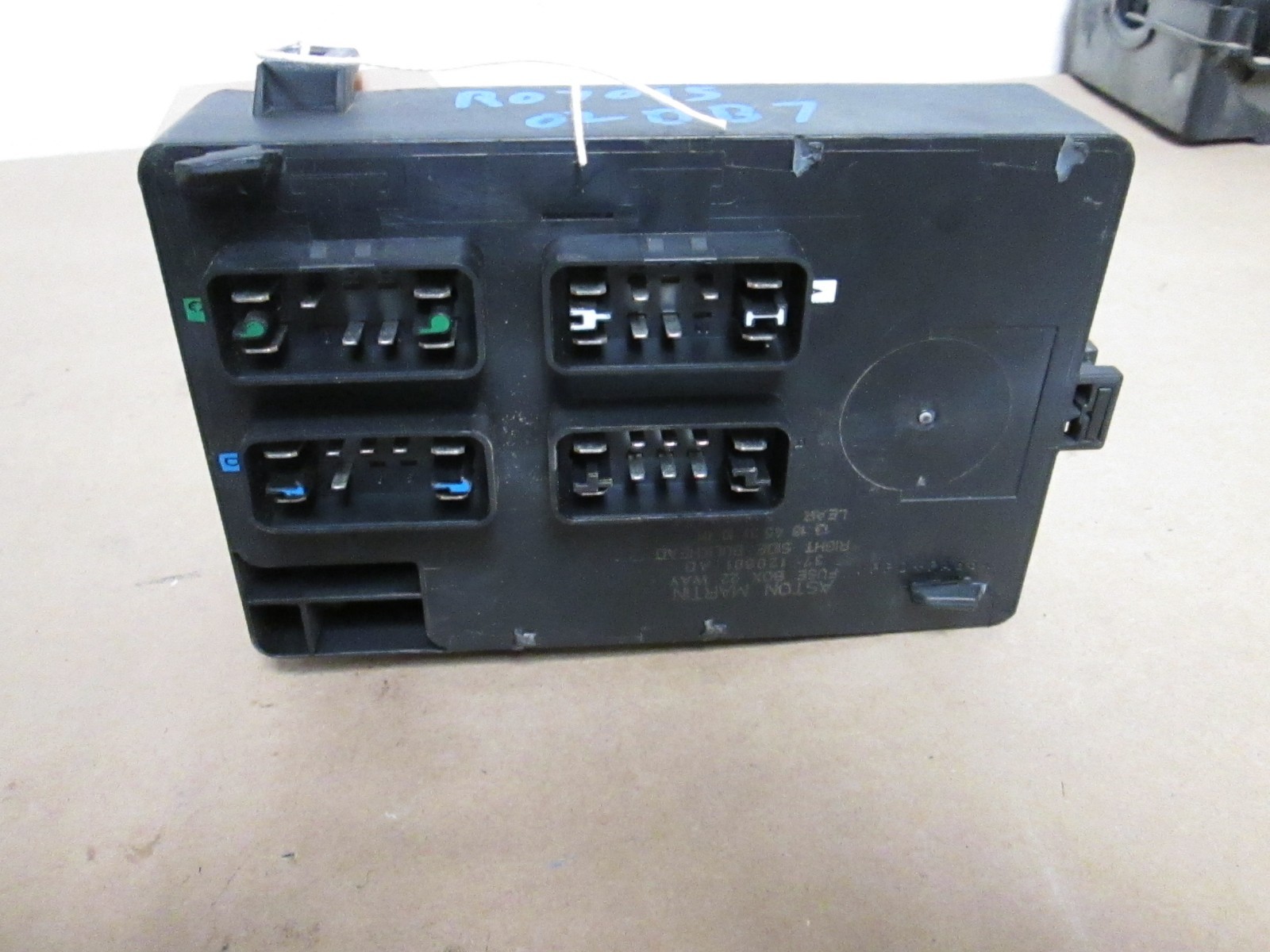 Aston Martin DB7  - Fuse Box / Electrical Panel # 120601 AG / 518053608