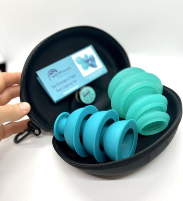 The Ultimate 6 pack mixed cupping therapy set: 2 styles of silicone sport cup...