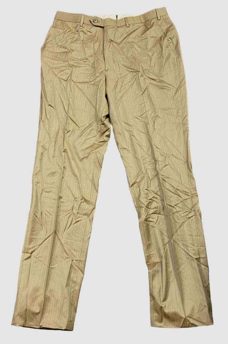 その他 9 $2900 Brioni Men's Green Wool Dress Pants Size EU 50R/US 34 | eBay