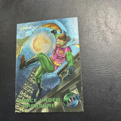 #ad #ad B30s Batman Forever 1995 Dc Comics Fleer Metal #71 Robin Grace Under Pressure $1.99