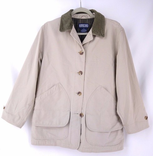 Land's End Canvas Field Jacket Beige 