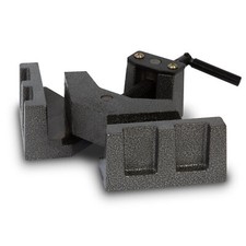 EBERTH Winkelschraubstock 90 Grad, Winkelspanner, 104mm Backenbreite
