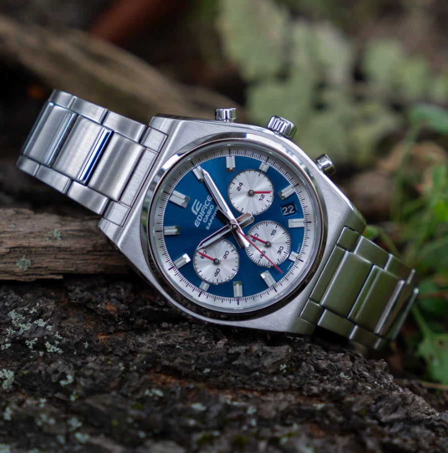 Casio Edifice EFB-730D-2AVUEF Cronografo Classico, vetro Zaffiro - List. 149 eu - Immagine 2 di 4