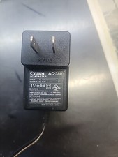 Canon AC-380 AC Power Supply Adapter Charger Output DC 6.3v 400 mA 0.4A