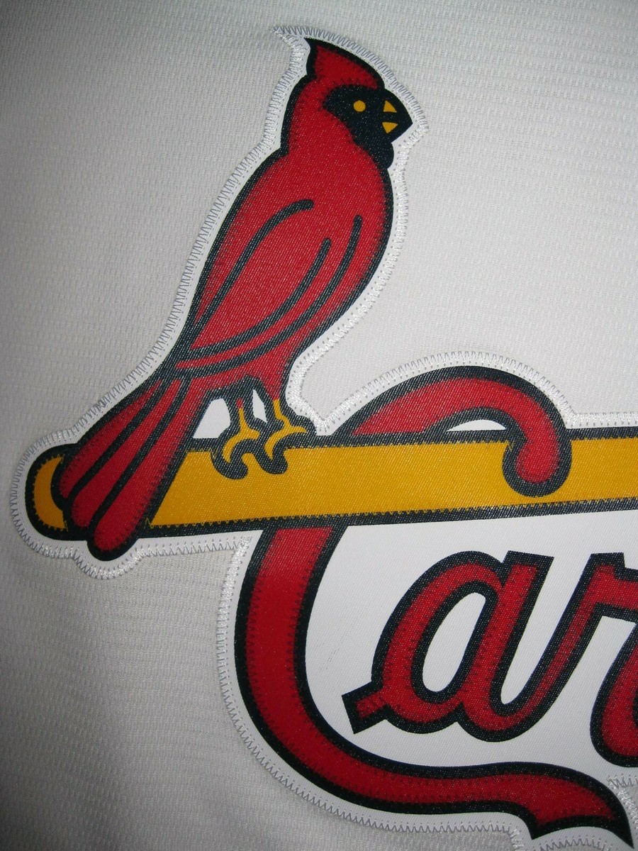St. Louis Cardinals Mens Small White 1980's Cooperstown Majestic
