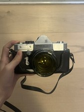 Vintage Petri V6 35mm SLR Film Camera w/ OEM CC Auto 55mm f1.8 Lens Japan WORKS