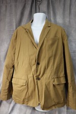 Goodfellow  Co Brown Long Sleeve 3 Button Down Blazer Size XL