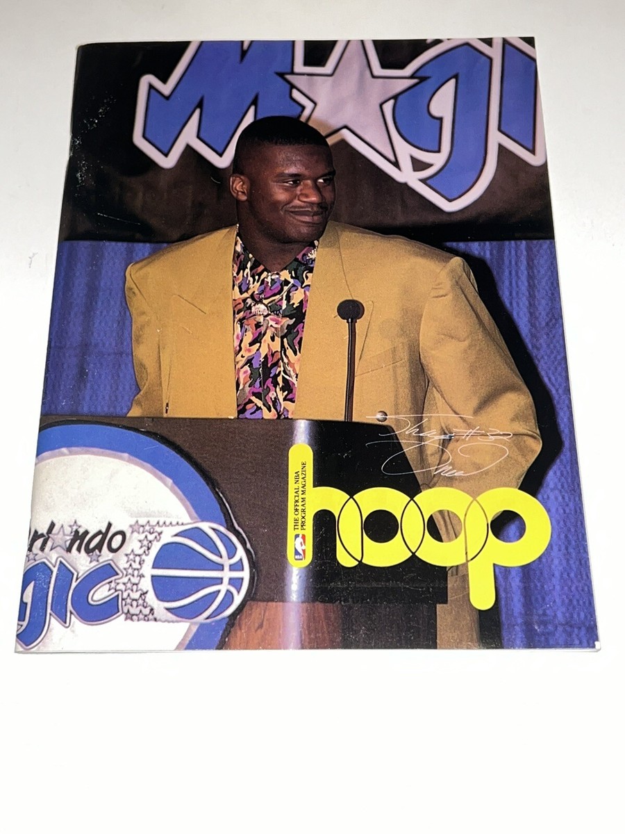 SHAQ NBA HOOP Magazine Orlando Magic | eBay