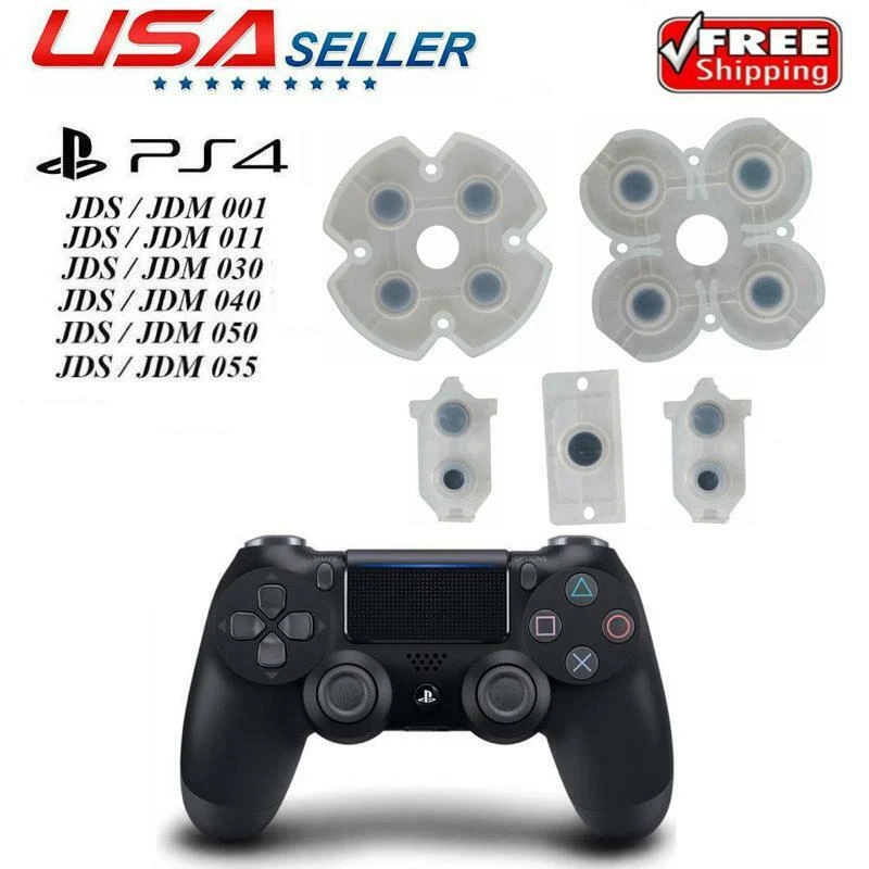 Rubber Conductive Button Pad Set for PlayStation 4 DualShock 4 | eBay