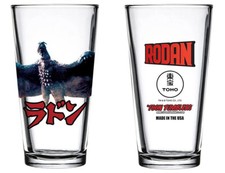 Godzilla RODAN Toon Tumbler Pint Glass 08GPF06