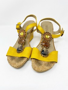 kenneth cole yellow sandals