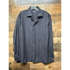 Ted Baker London Archive Men's Long Sleeve Button Up Size 16