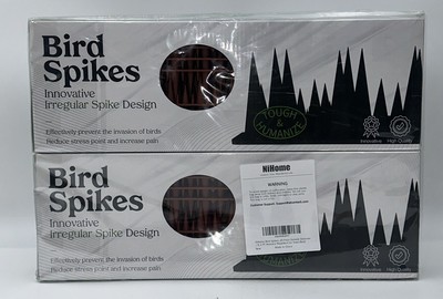 20 Bird Spikes Humane Pest Control Nesting Deterrent Racoon Cat Protect Plants