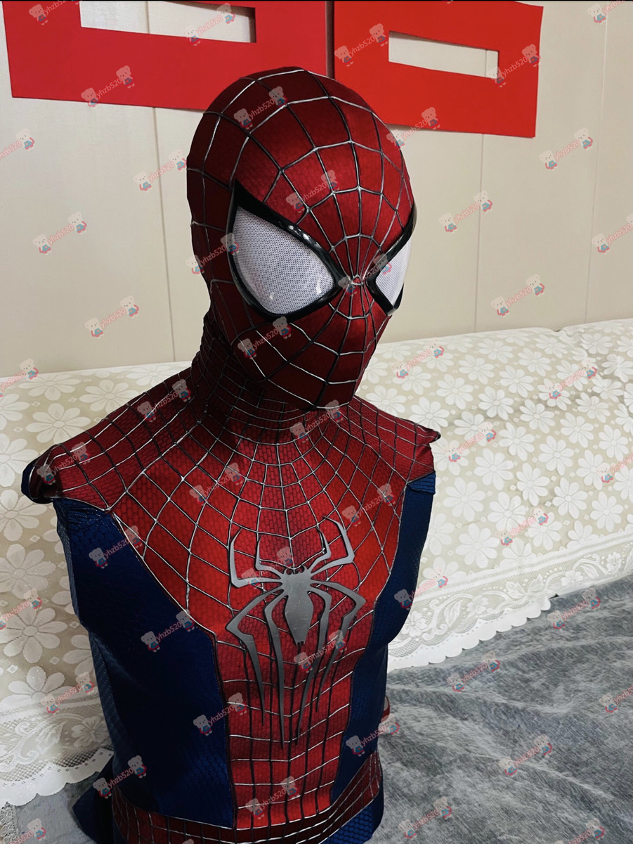 Amazing Spider-Man 2 Costume High Quality Polyester Stereo Coating