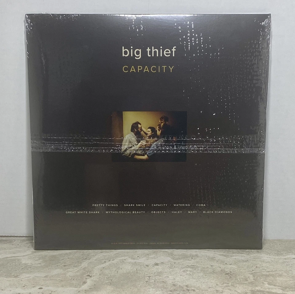 BIG THIEF - Capacity; Exclusive Limited Edition of 1500 Maroon Colored vinyl - Image 3 of 3