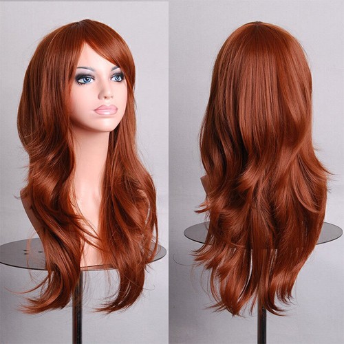 Halloween Cosplay Party Hair Cartoon Anime Long/Short/Wavy/Curly/Straight Wig AU - Picture 76 of 102