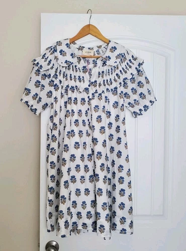 Large Umgee Floral Cotton Maternity Dress