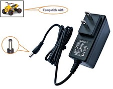 12V Circle Charger For Kid Trax 12 Volt Cat Spiderman ATV Four Wheeler 12V ONLY