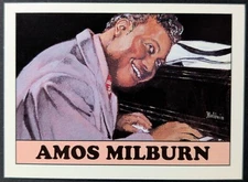 Amos Milburn 1993 Rhythm and Blue Music Card #18 (NM)