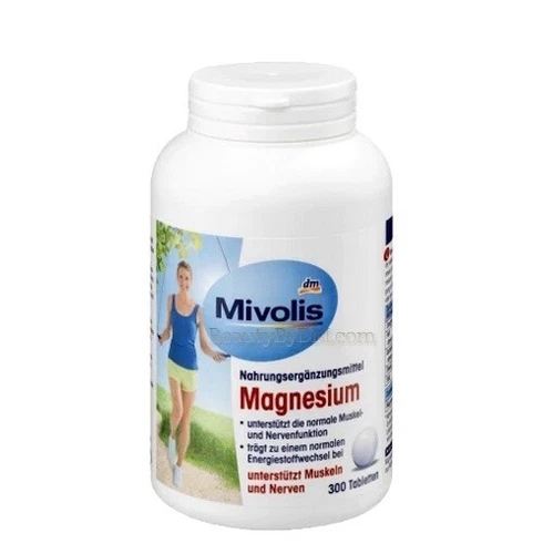 Mivolis Magnesium for MUSCLES, NERVES &amp;amp;amp; ENERGY, 300 pcs