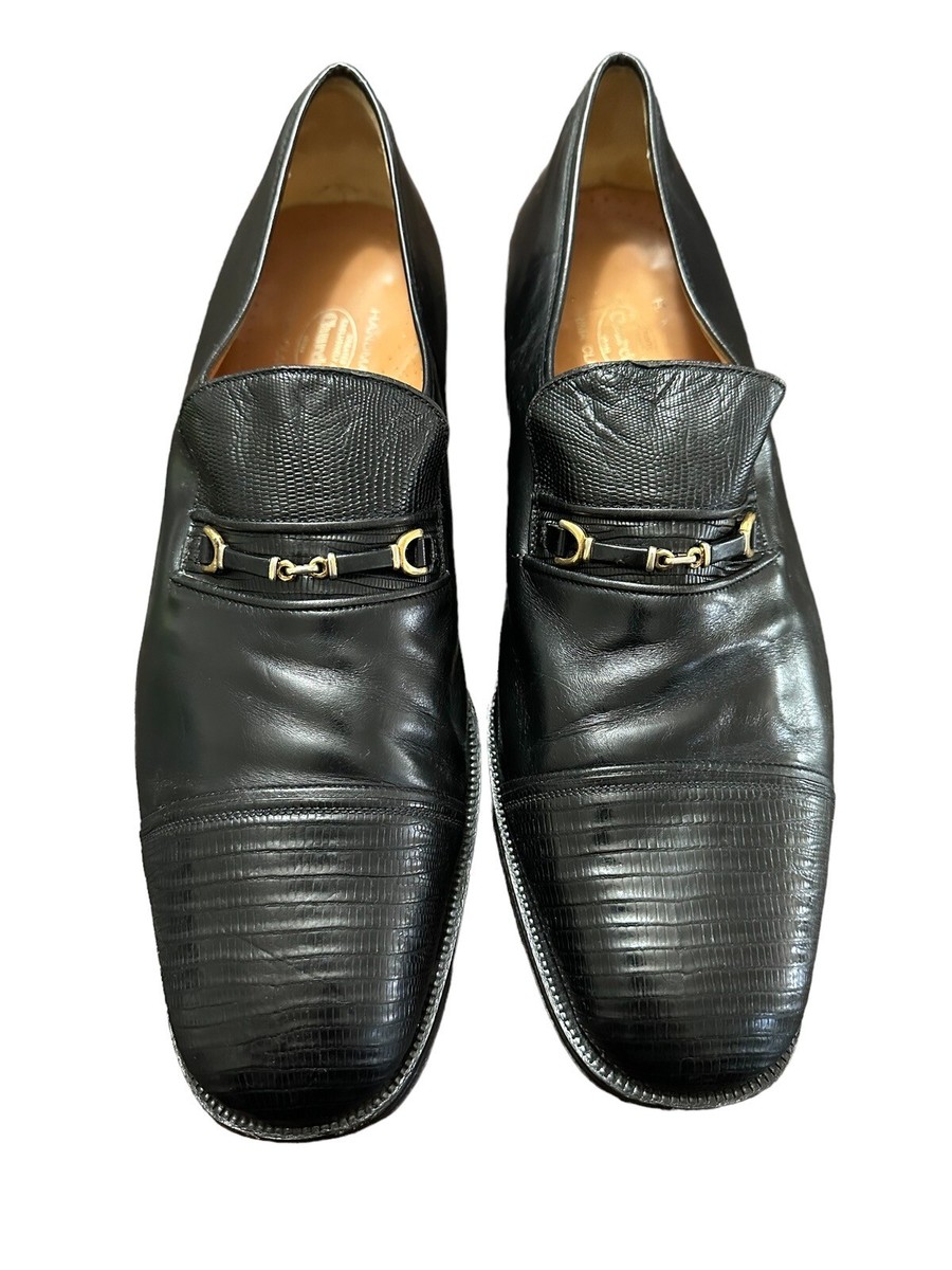 Church’s Lizard Loafers marco-di-milano-mens-black-  main image 4