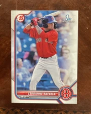CEDDANNE RAFAELA - Red Sox - 2022 1st Bowman Prospects #BP-61    FS  Qty