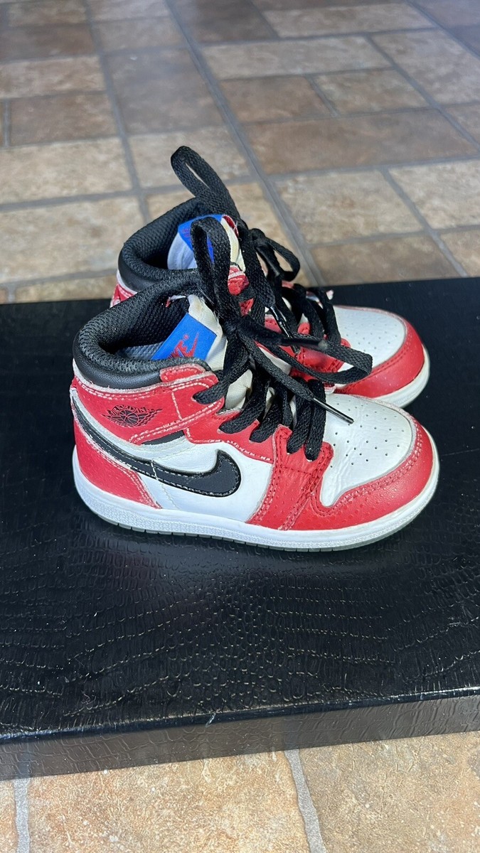 Nike Air Jordan 1 Retro High TD 'Origin Story' Spiderman