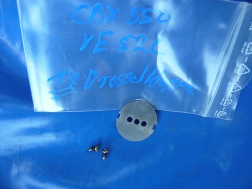 Honda  CBX 550 PC04  Vergaser Typ VE 52 C   1x Drossel Klappe Valve Carburetor