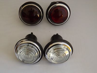 LUCAS TYP L488 STOP & TAIL & SIDELIGHT BLINKER LIGHT UNIT PAAR 12V