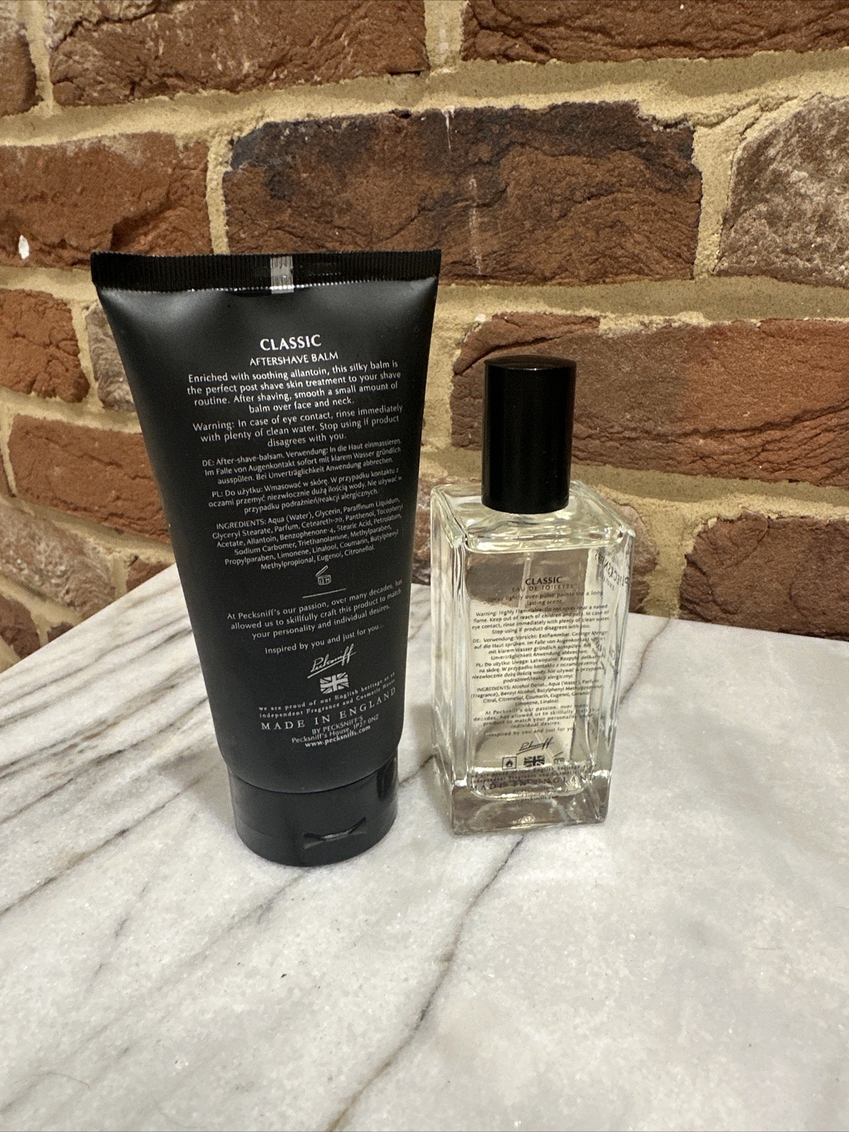 Pecksniffs Classic Mens 100ml Eau De Toilette & Aftershave Balm🎄🎁 eBay