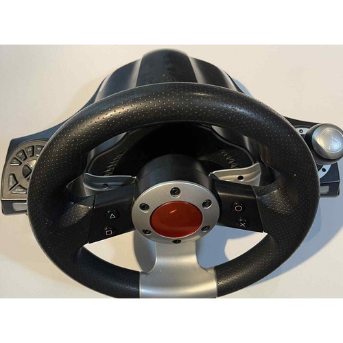 Rocketfish Pro Wireless Racing Wheel RF-GPS3009 For Sony PS3 No Pedals TESTED - Picture 2 of 6