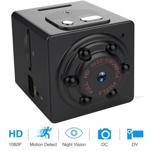 Hidden Camera Kit Best Spy Tiny Motion Sensor Battery Powered With