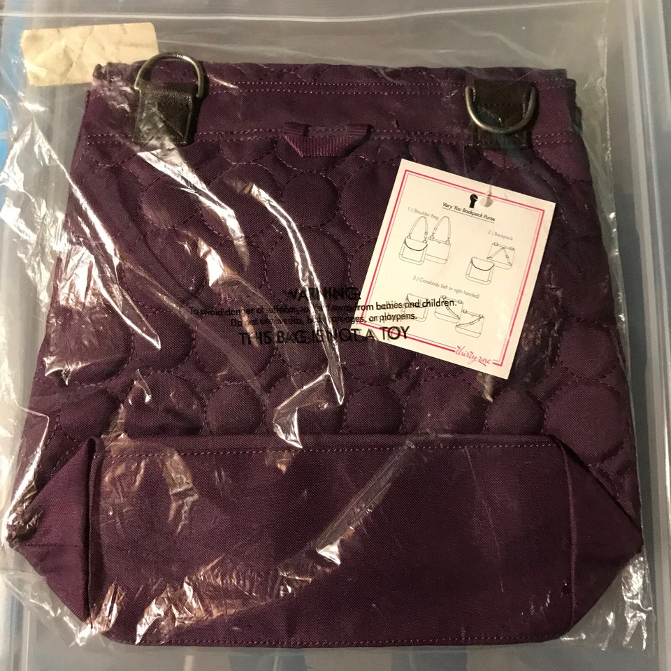 Mochila Bandolera Thirty One Vary You - Ciruela y Púrpura Claro Foto 2 de 4