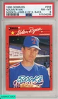 1990 DONRUSS NOLAN RYAN #659 5000KS #665 K OF K BACK RANGERS HOF PSA 8 NM-MT
