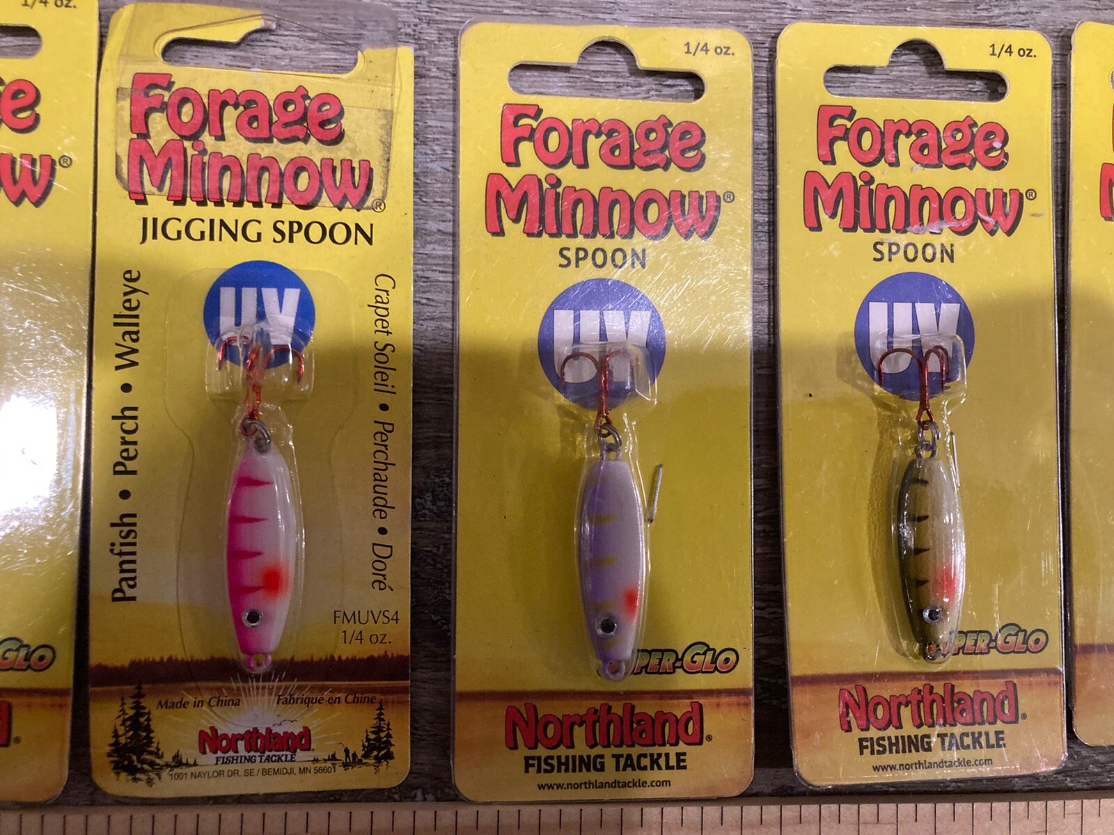 Lot of 50 Northland Spoons - Buckshot - Forage Minnows - Flutter - Mixed Styles - Image 15