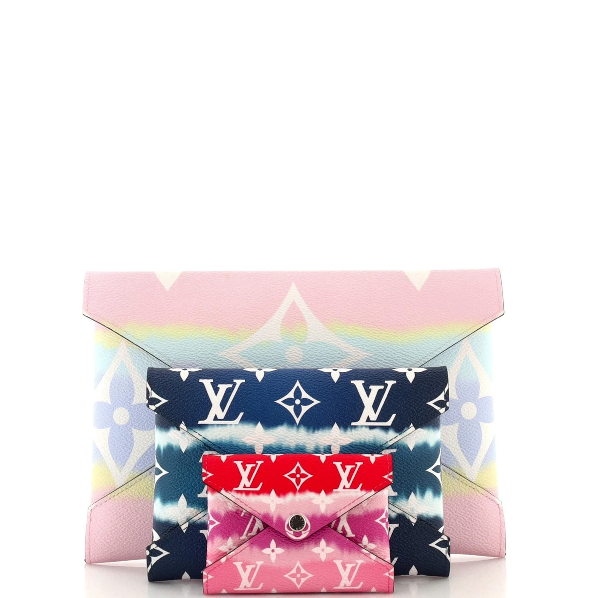 Louis Vuitton Kirigami Pochette Set Limited Edition Escale Monogram Giant Multicolor