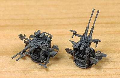 Bunker Studio 1/200 Type96 25mm Twin AA Gun(10 pcs) for Akizuki or