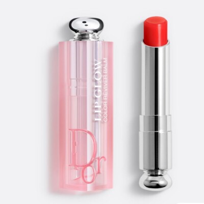 DIOR Addict Lip Glow Natural Glow Custom Color Reviving LipBalm 015 & Mini Rose