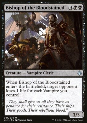 Magic the Gathering MTG Bishop of the Bloodstained (91) Ixalan   LP