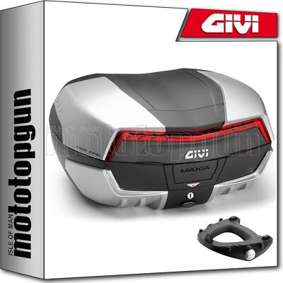 GIVI V58N TOP CASE + REAR RACK MAXIA 5 SYM MAXSYM TL 500 2020 20 2021 21 2022 22