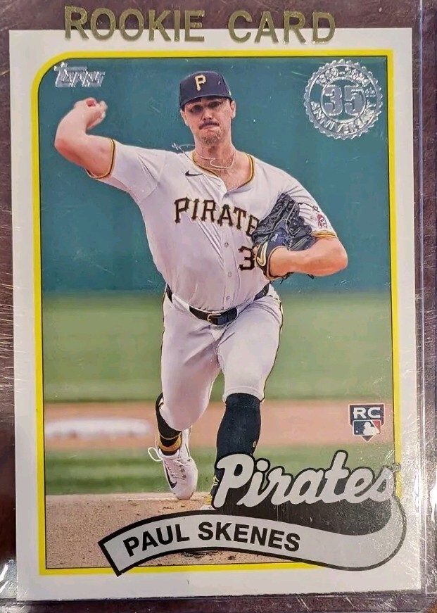 2024 Topps Update Series - 1989 Topps Baseball #89US-46 Paul Skenes (RC)
