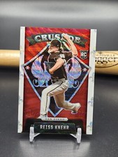 2022 Chronicles Crusade Reiss Knehr /199 Red ruby wave RC Padres (TJ)